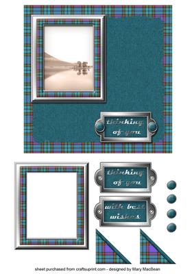 Tartan and Tweed - Teal