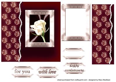 Roses and Pearls - Chocolate
