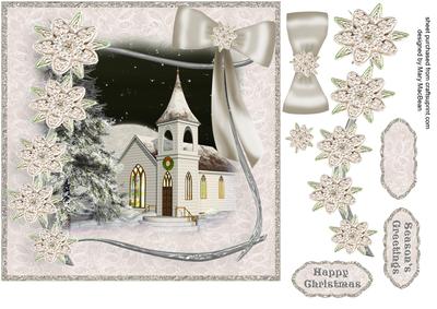 Silent Night 7 x 7 Card Front