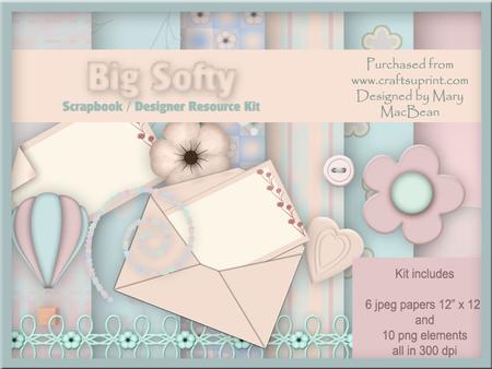 Big Softy Scrapbook / Designer Resource Kit