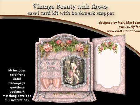 Vintage Beauty with Roses