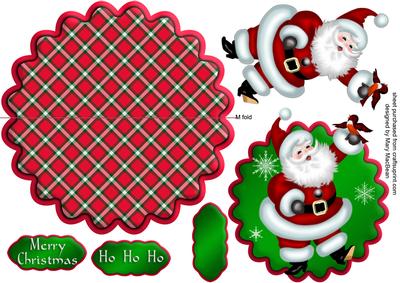 Christmas Wobbles - Santa Claus