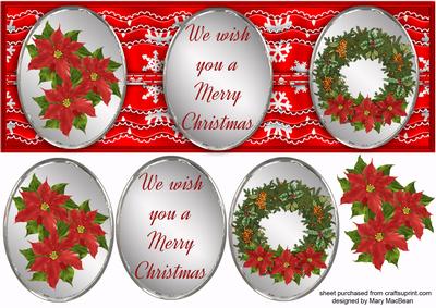 We Wish You a Merry Christmas Large Dl Card Front
