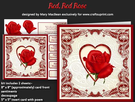 Red, Red Rose Mini Kit