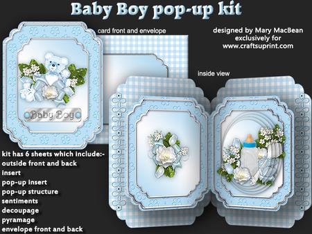 Baby Boy Pop-up Kit