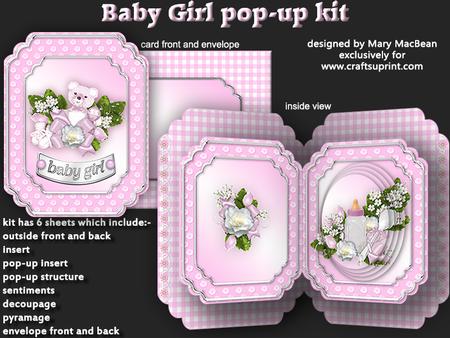 Baby Girl Pop-up Kit