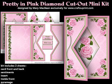 Pretty in Pink - Diamond Cut-out Mini Kit