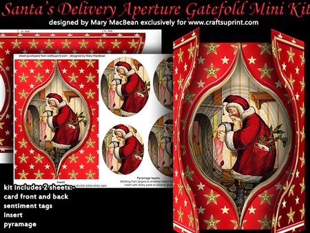 Santa's Delivery Aperture Gatefold Mini Kit