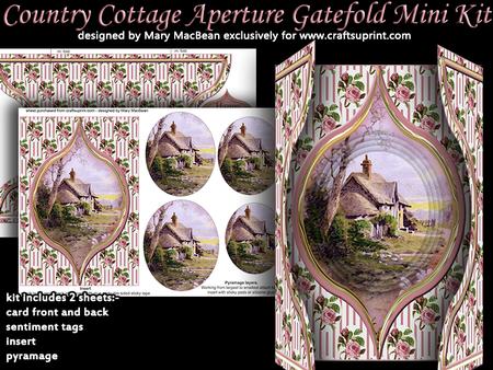 Country Cottage Aperture Gatefold Mini Kit