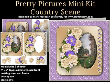 Pretty Pictures Mini Kit - Country Scene