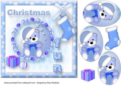 Christmas Fun - Blue