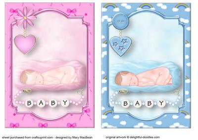 Toppers Duo - Pretty Babies