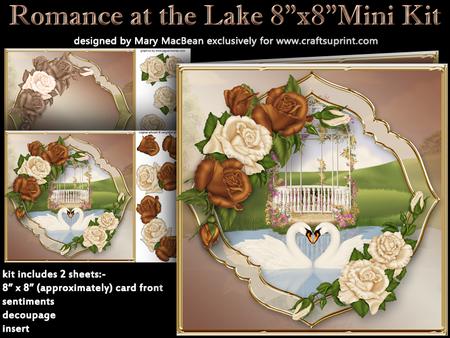 Romance at the Lake 8" x 8" Mini Kit