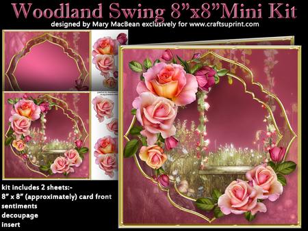 Woodland Swing 8" x 8" Mini Kit