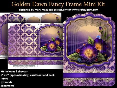 Golden Dawn Fancy Frame Mini Kit