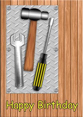 DIY Male Birthday Card