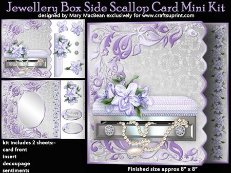 Jewellery Box Side Scallop Card Mini Kit