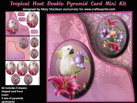 Tropical Heat Double Pyramid Card Mini Kit