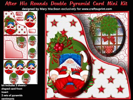After His Rounds Double Pyramid Card Mini Kit