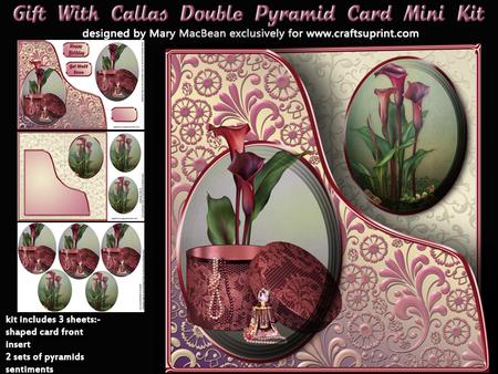 Gift with Callas Double Pyramid Card Mini Kit