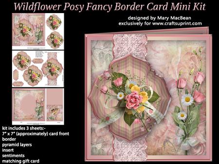 Wildflower Posy Fancy Border Mini Kit