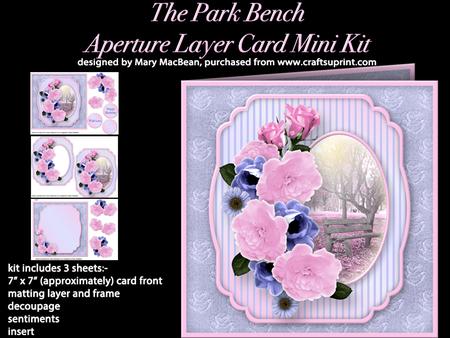 The Park Bench - Aperture Layer Card Mini Kit