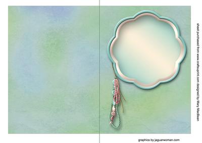 Treasures of the Sea - Petal Pyramid Card Insert