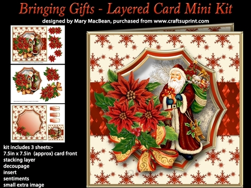 Bringing Gifts - Layered Card Mini Kit