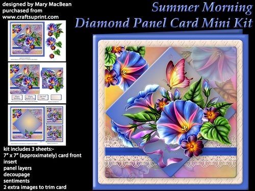 Summer Morning - Diamond Panel Card Mini Kit