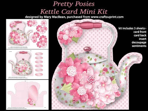 Pretty Posies - Kettle Card Mini Kit