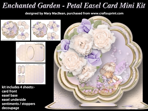 Enchanted Garden - Petal Easel Card Mini Kit