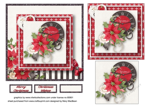 Christmas Time - Stacked Card Front
