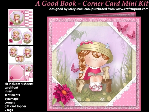 A Good Book - Corner Card Mini Kit