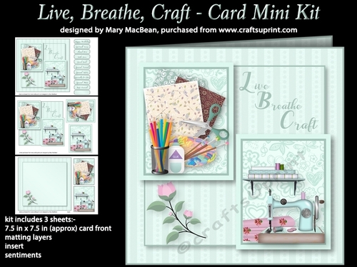 Live, Breathe, Craft - Card Mini Kit