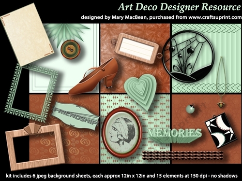 Art Deco Designer Resource Kit