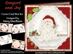 Comfort and Joy - Corner Card Mini Kit