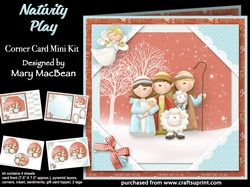 Nativity Play - Corner Card Mini Kit