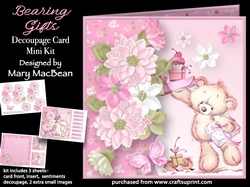 Bearing Gifts - Decoupage Card Mini Kit