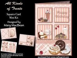 All Kinds of Treats - Squares Card Mini Kit