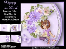 Keeping in Touch - Rounded Offset Card Mini Kit