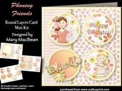 Phoning Friends - Round Layers Card Mini Kit