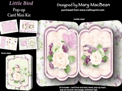 Little Bird - Pop-up Card Mini Kit
