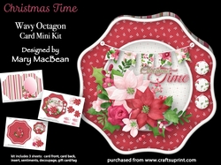 Christmas Time - Wavy Octagon Card Mini Kit