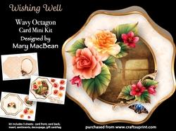 Wishing Well - Wavy Octagon Card Mini Kit
