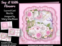 Say it With Flowers - Layered Card Mini Kit