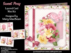 Sweet Posy - Layered Card Mini Kit