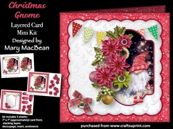 Christmas Gnome - Layered Card Mini Kit