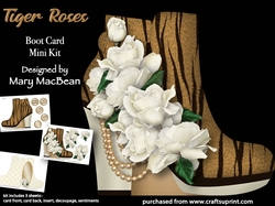 Tiger Roses - Boot Card Mini Kit