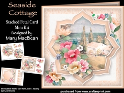 Seaside Cottage - Stacked Petal Card Mini Kit