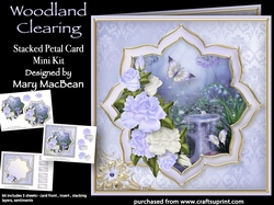 Woodland Clearing - Stacked Petal Card Mini Kit
